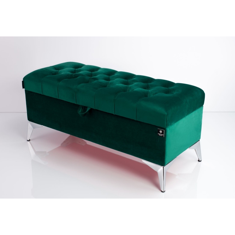 Tufted Storage Bench